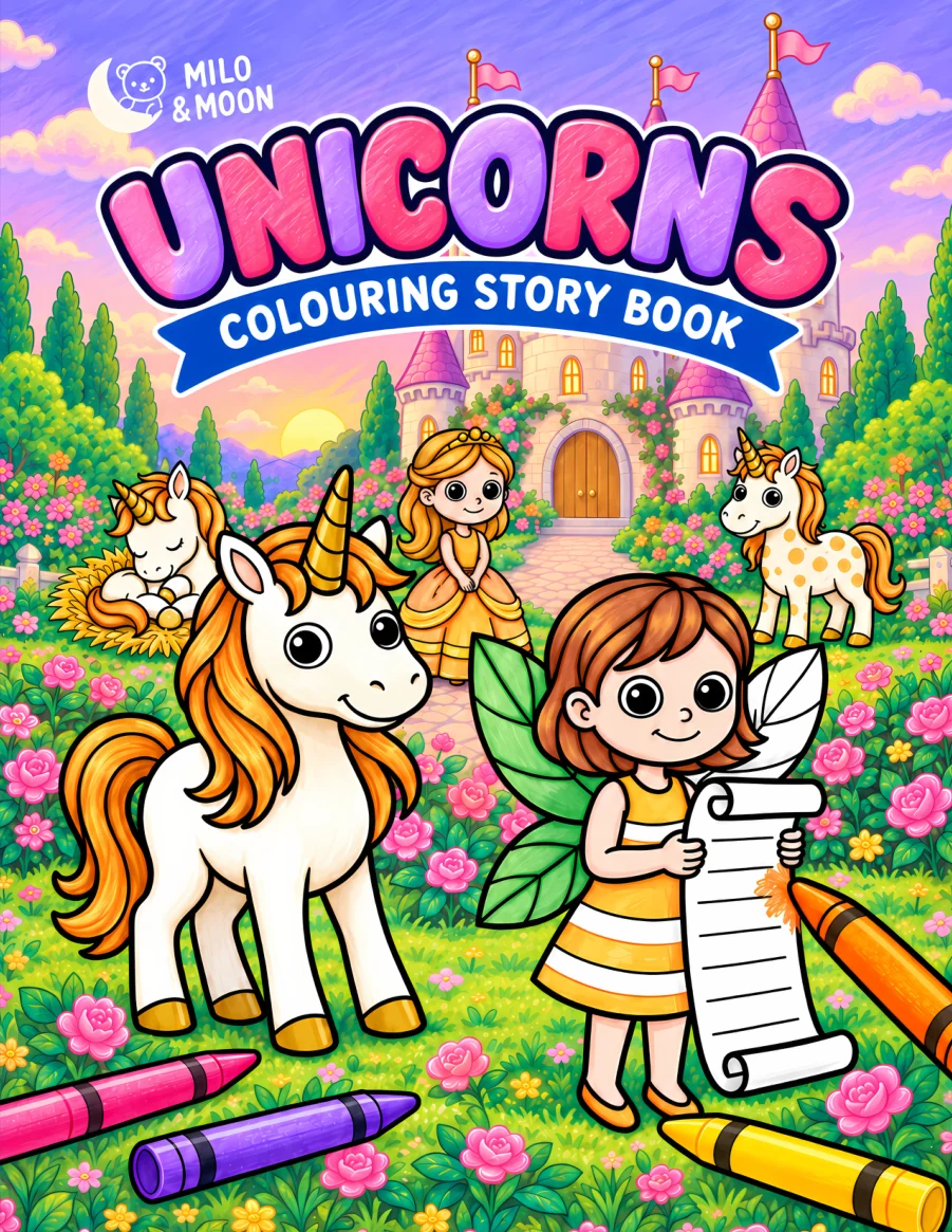 The cover of Unicorns